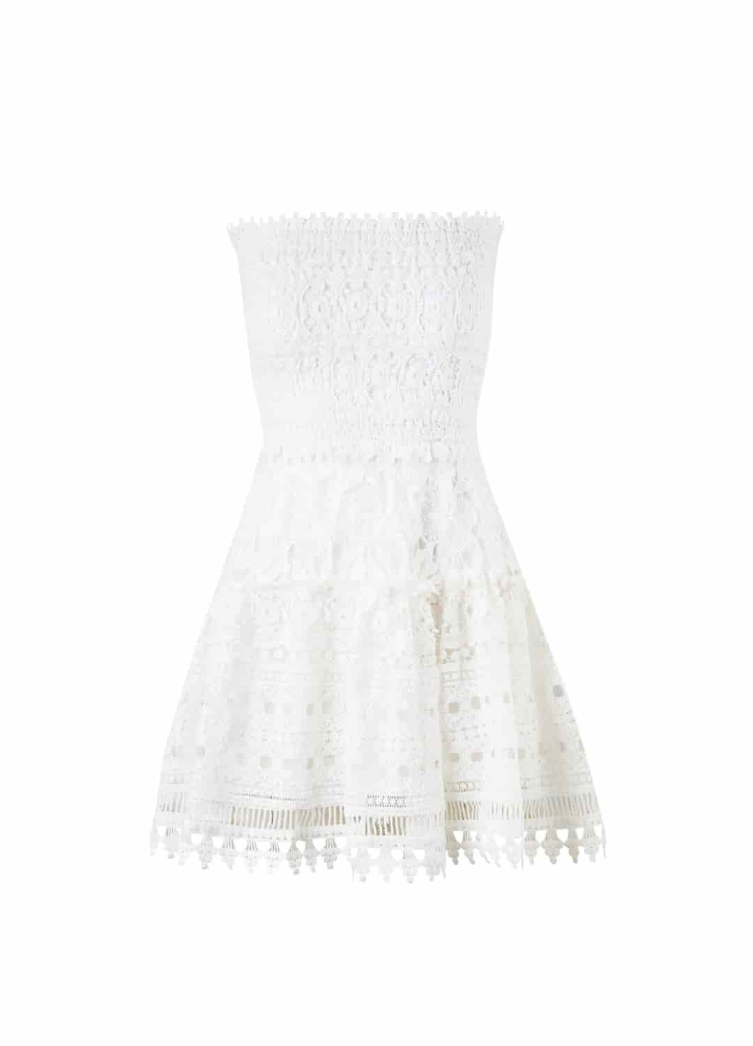 VALLARTA MINI DRESS WHITE - miniatura 3