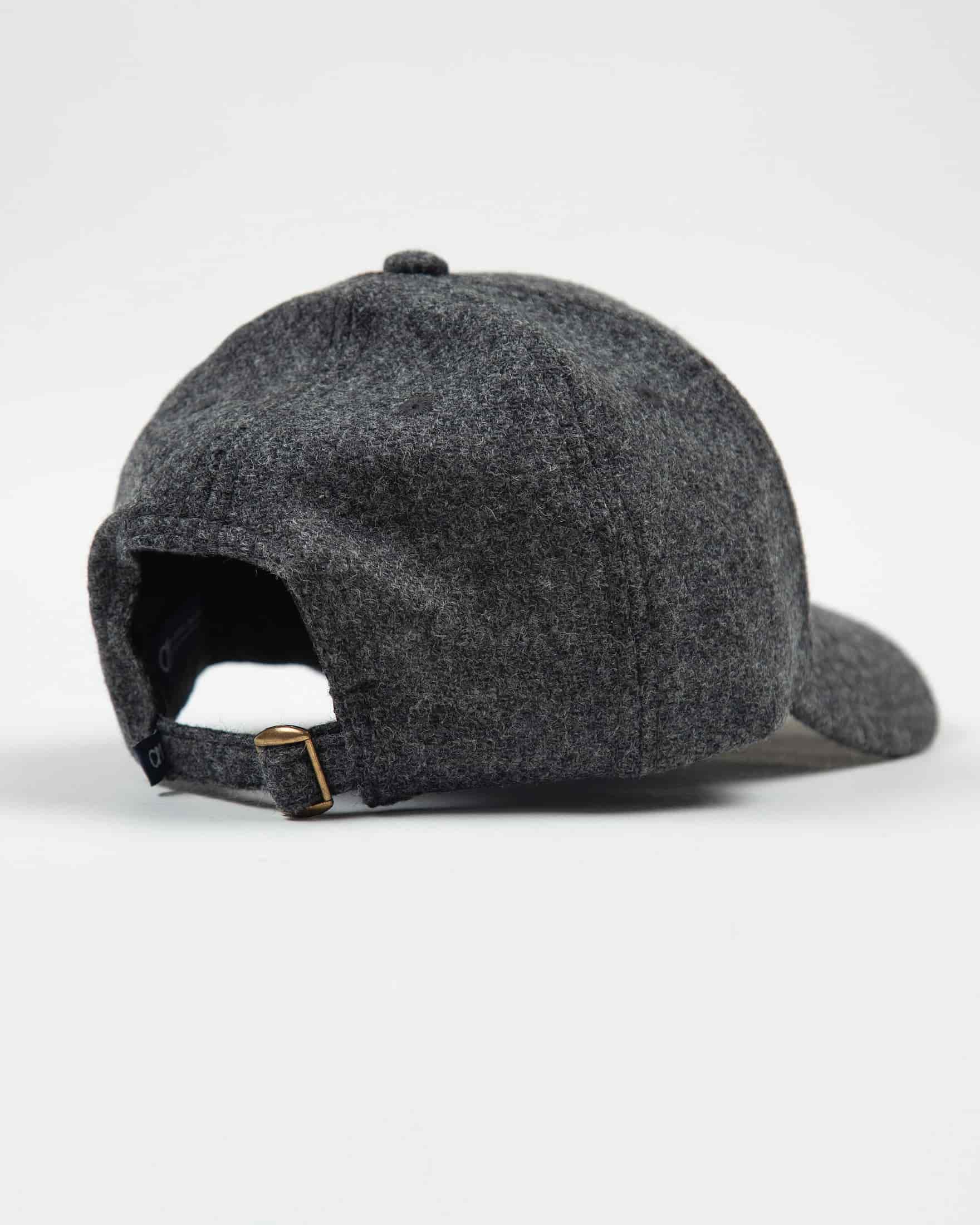 Gorra Baseball Lana Gris Oscuro - miniatura 7