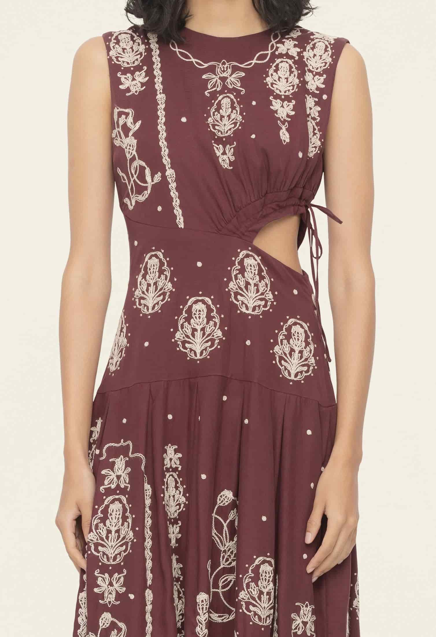 Otoño Relato Midi Dress - miniatura 4