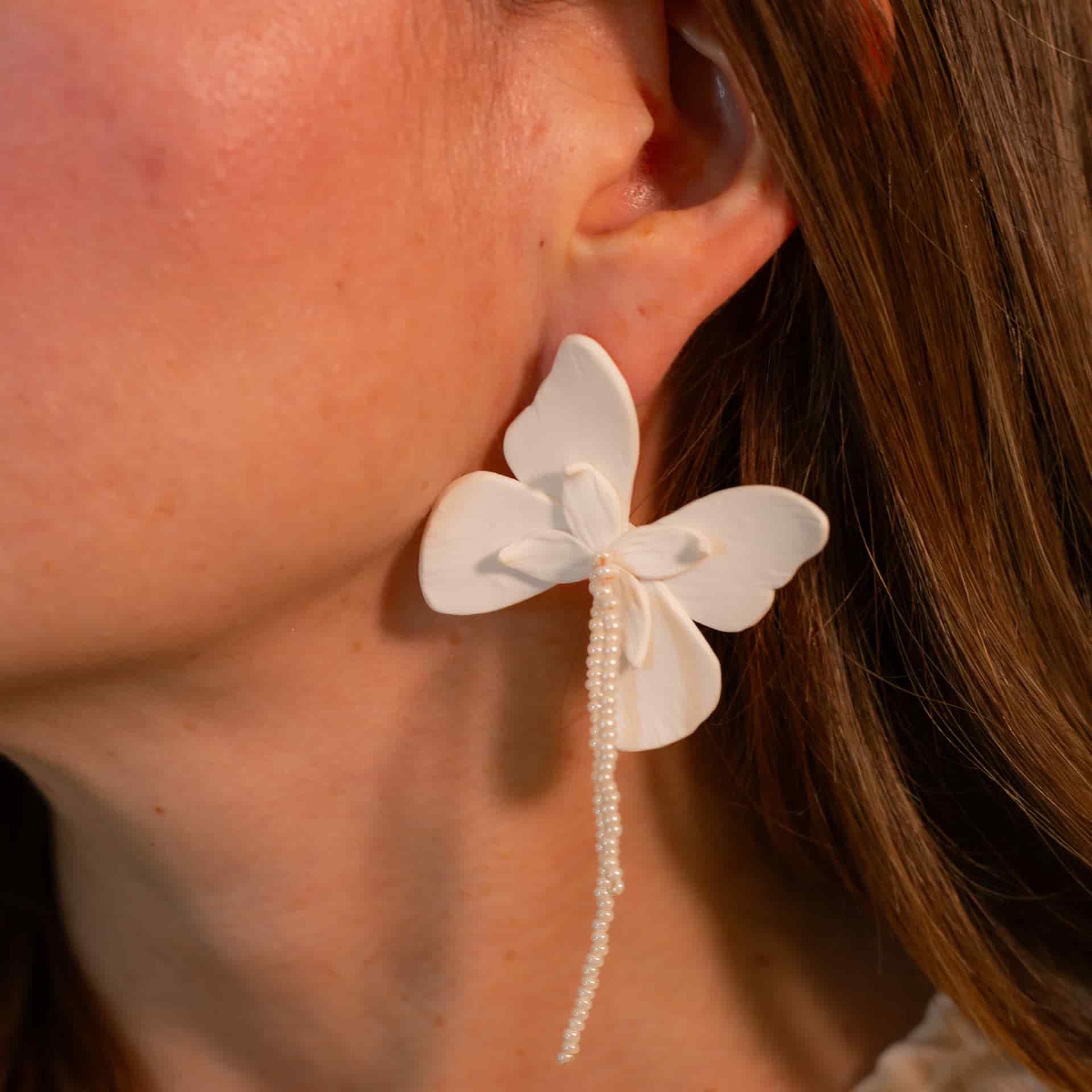 Aretes Alas en Flor - miniatura 5