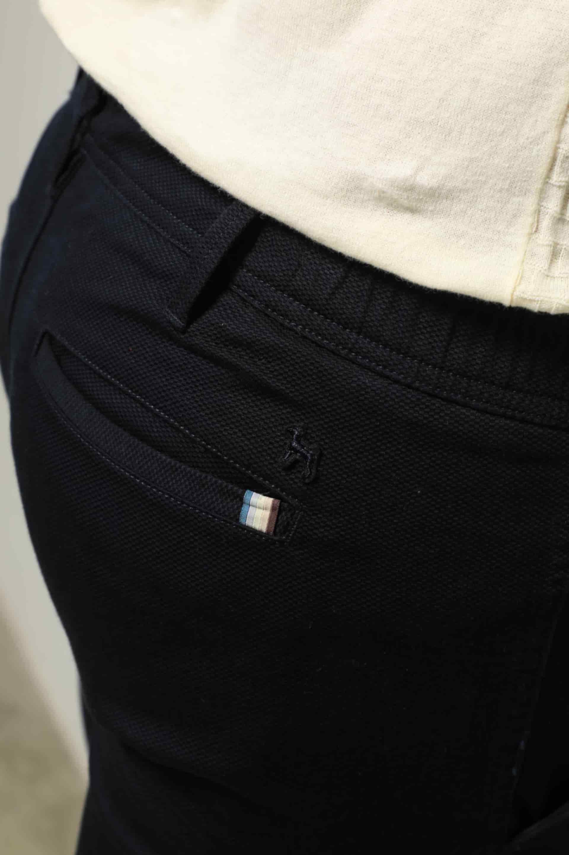 Pantalón Chino Pique Navy - miniatura 2