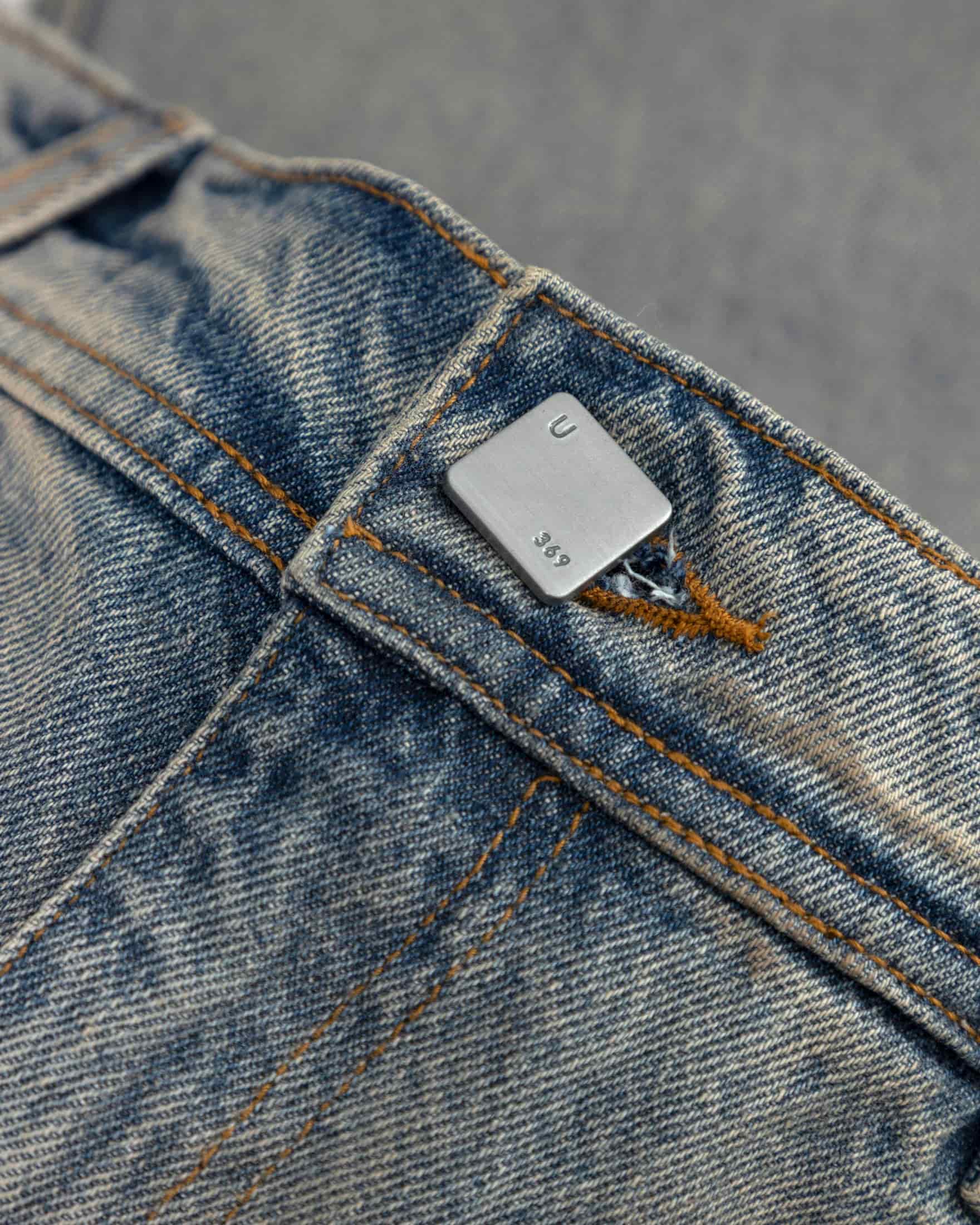 Line Basic Slim Fit Jeans Dirty Blue - miniatura 6