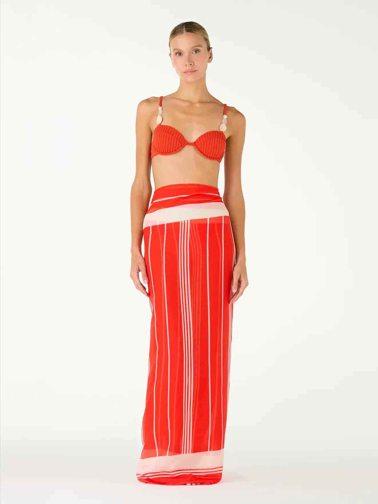 Sarong Pareo Capri Red - miniatura 2