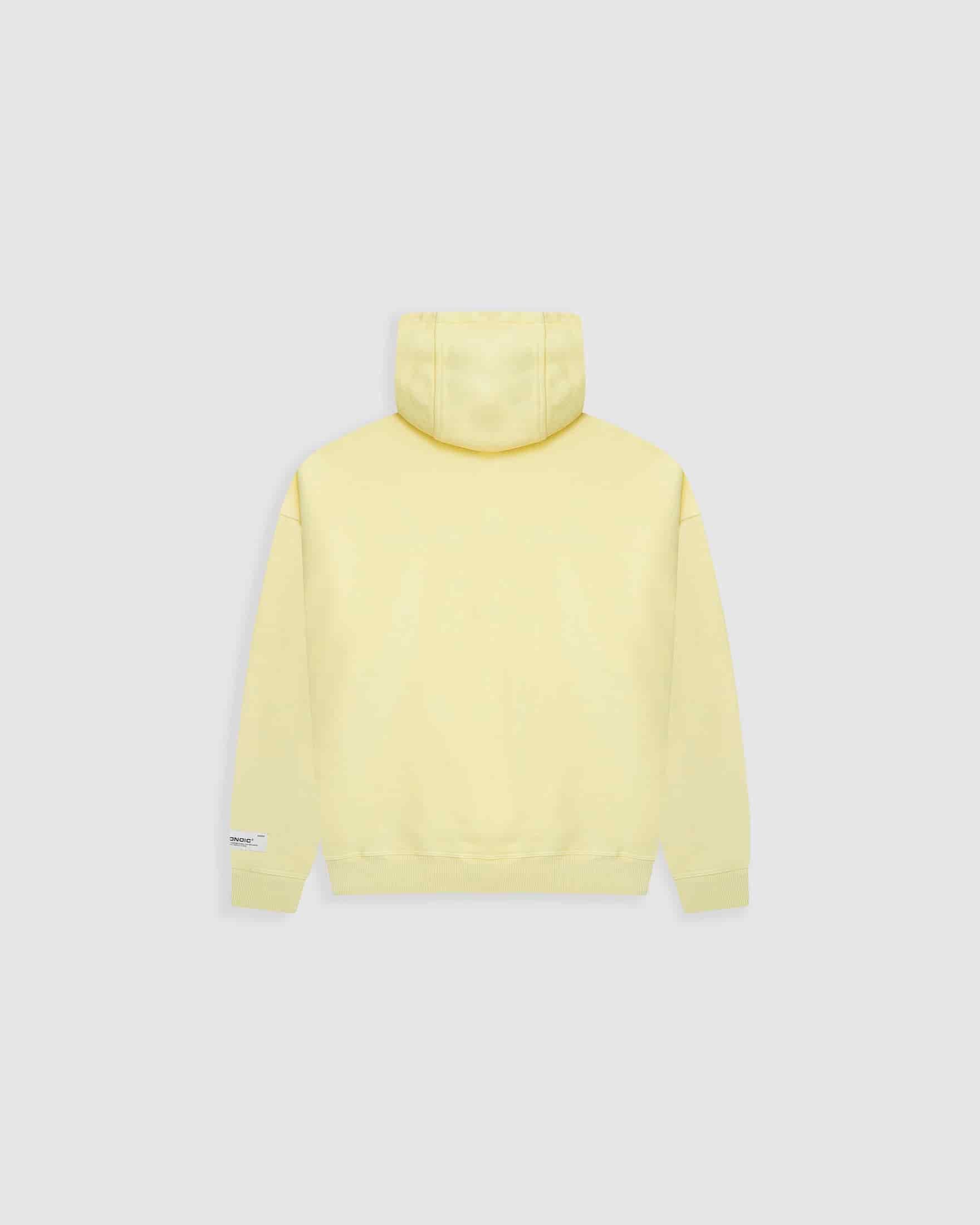 Zip Hoodie Oversized Básico V3 - Amarillo Pastel - miniatura 7