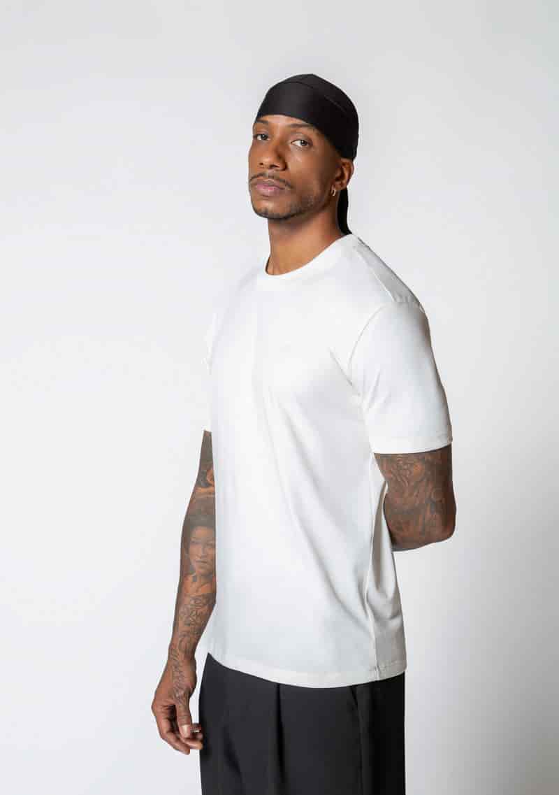Dopamine cream slim t-shirt - miniatura 2