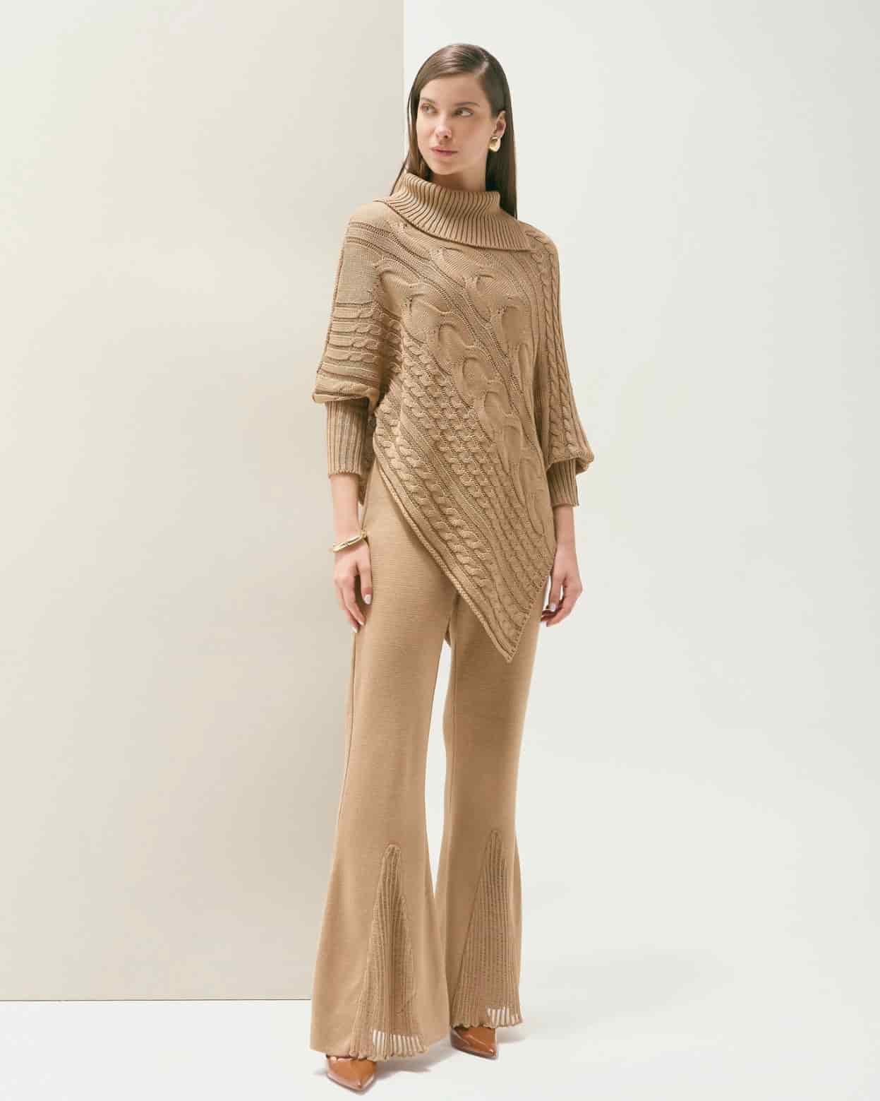 Pantalón Medea Camel - miniatura 1