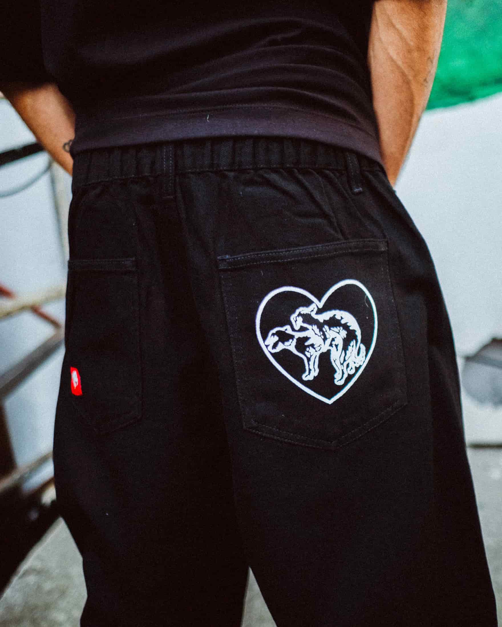 Pantalón cariñito negro - miniatura 7