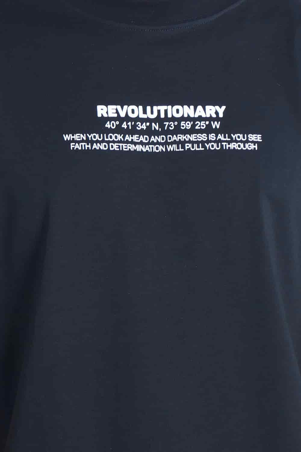 CAMISETA OVERSIZE NEGRA [DROP 0:0] - miniatura 3