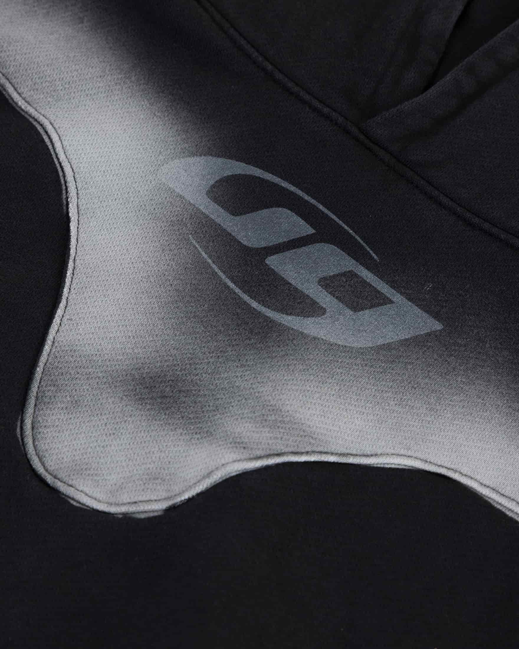 W Act 1 UG Boxy Fit Hoodie Sandblast Black - miniatura 4
