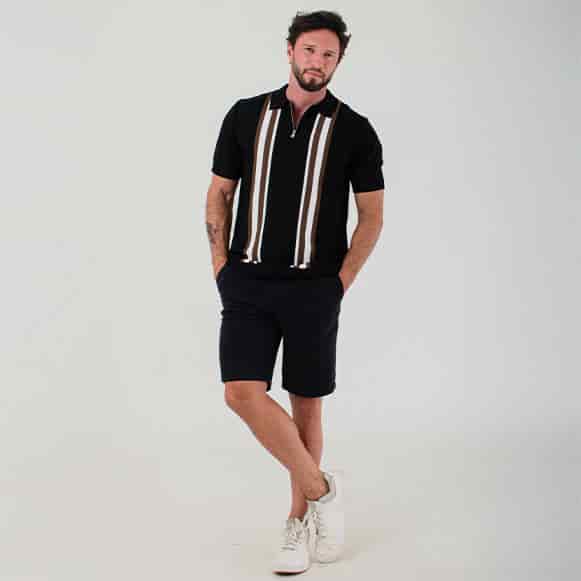 SUETER TIPO POLO MODA TEJIDO HOMBRE - miniatura 8