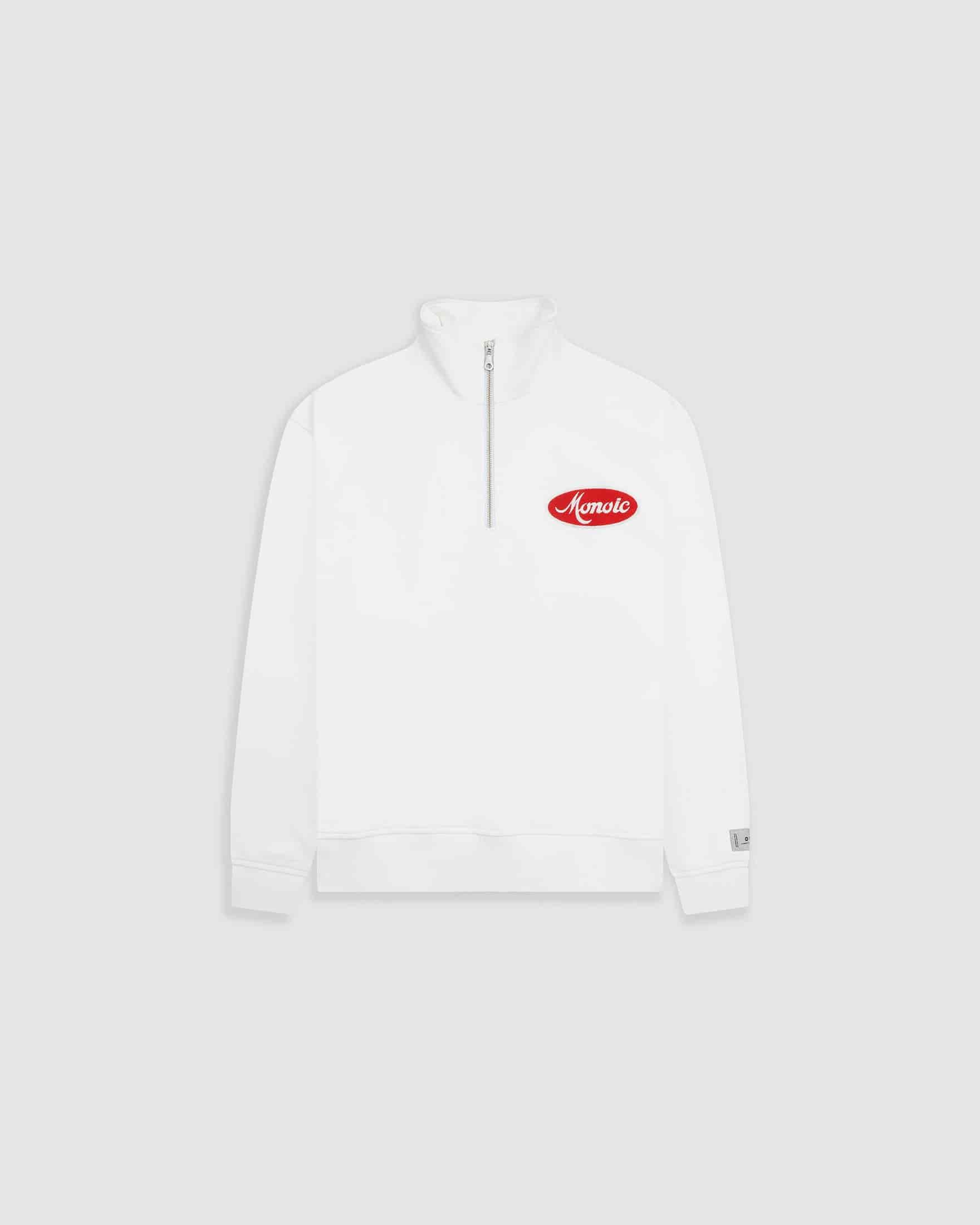 Quarter Zip Team - Off White - miniatura 1