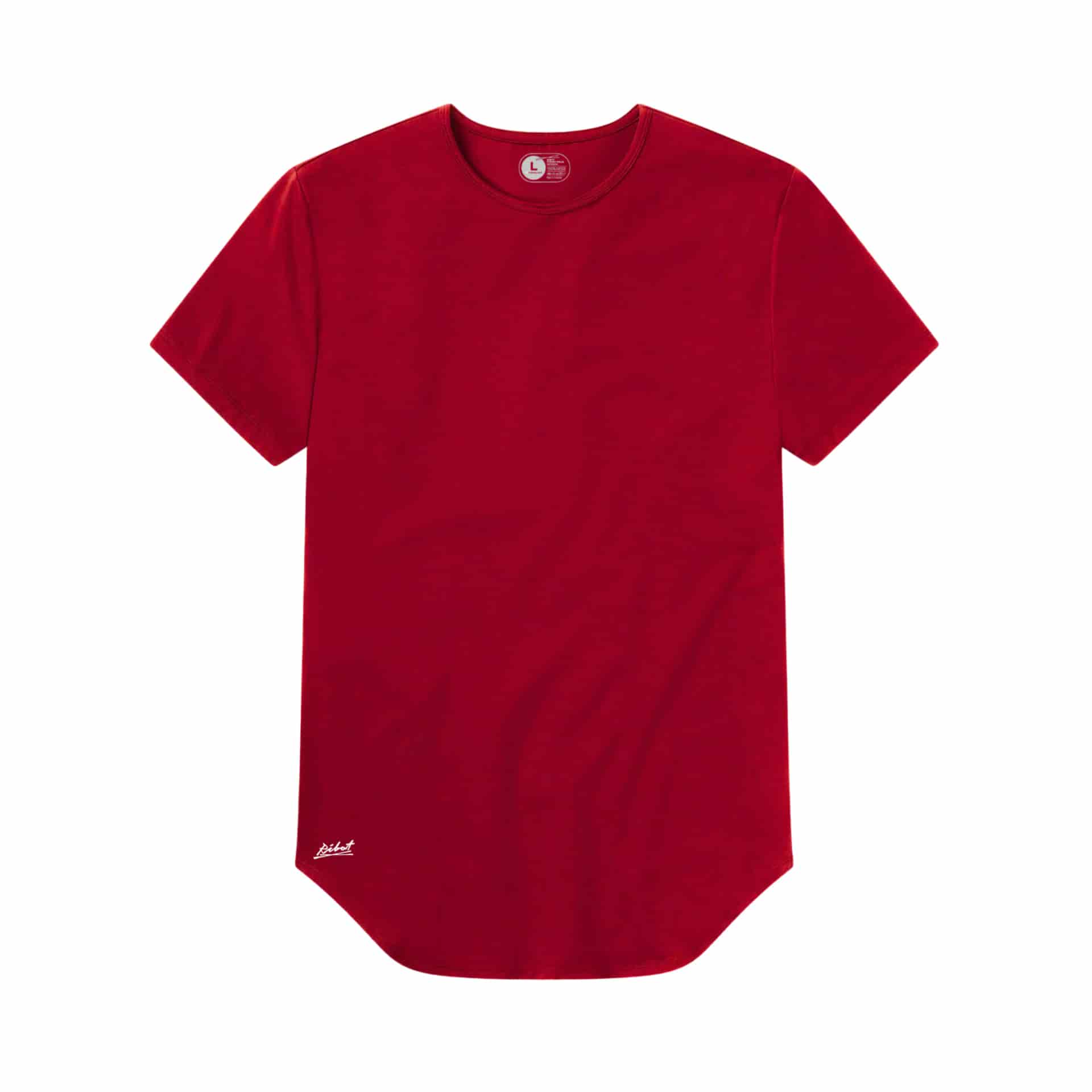Camiseta Básica Curve Rojo - miniatura 2