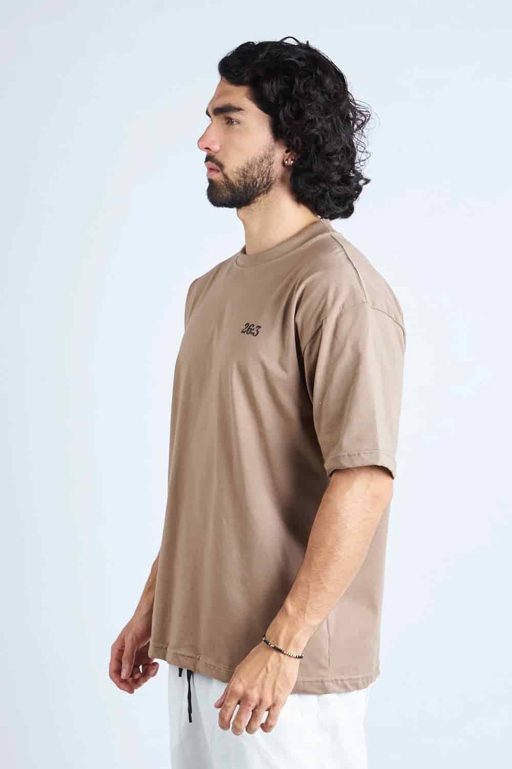 CAMISETA OVERSIZE CAQUI [DROP 0:0] - miniatura 5