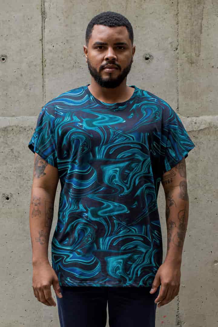Camiseta una pieza psicodelia - miniatura 1