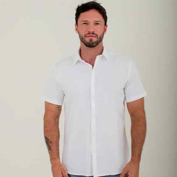 CAMISA MC 100% ALGODON HOMBRE - miniatura 1