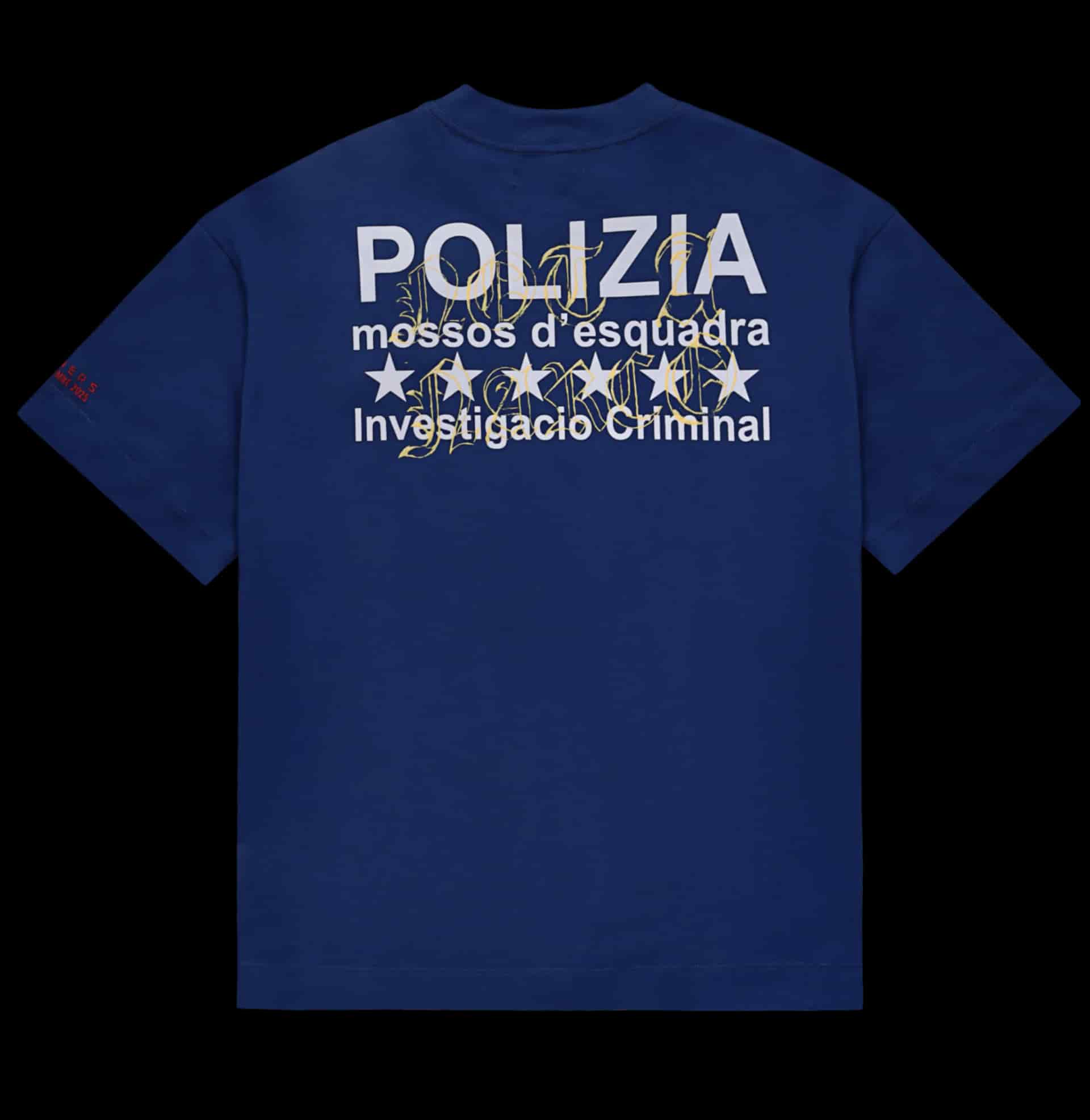 POLIZIA BLUE T-SHIRT - miniatura 8