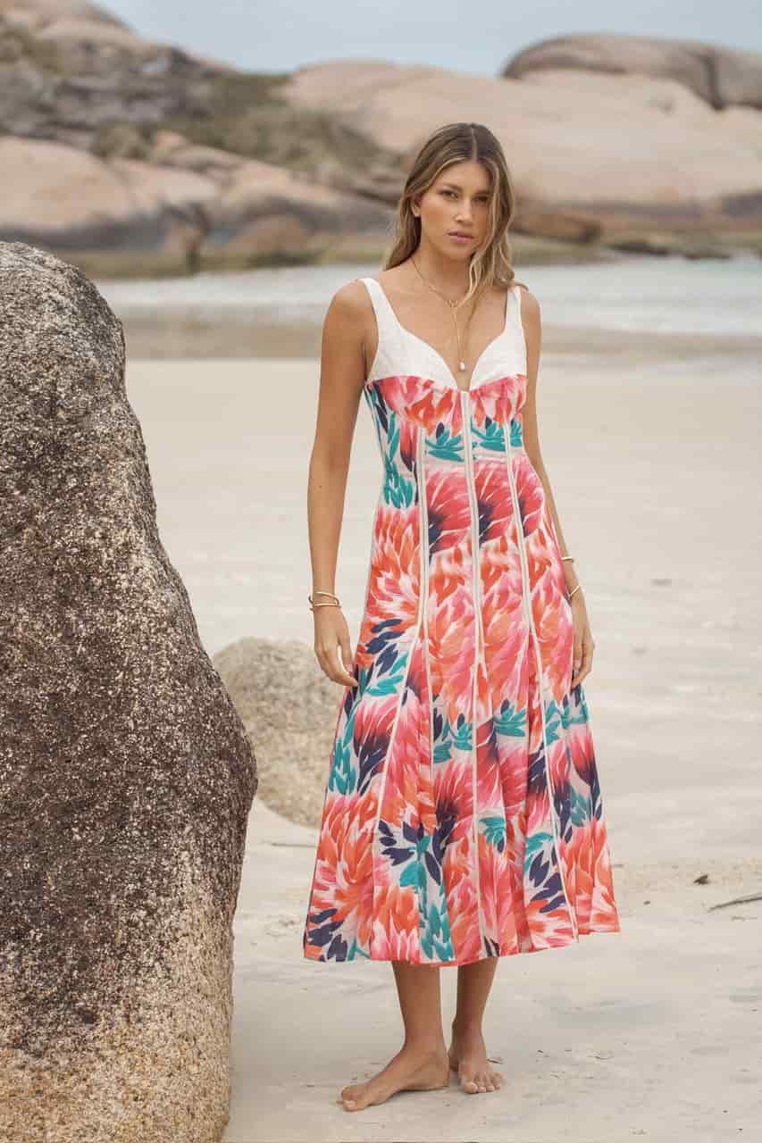 Vestido Brisa Coral (Disponible en varios colores) - miniatura 4