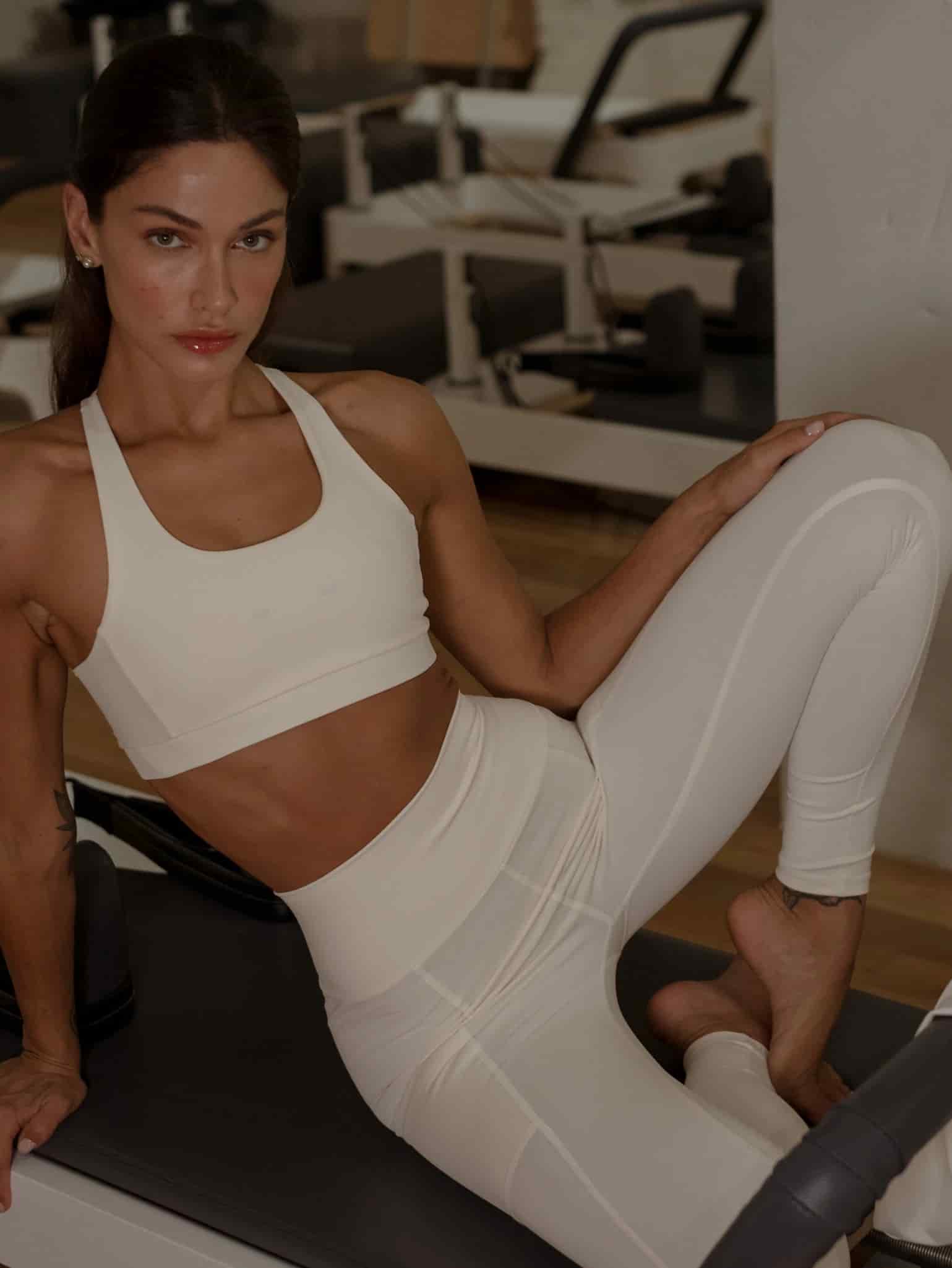 HIKING LEGGINGS - IVORY - miniatura 9