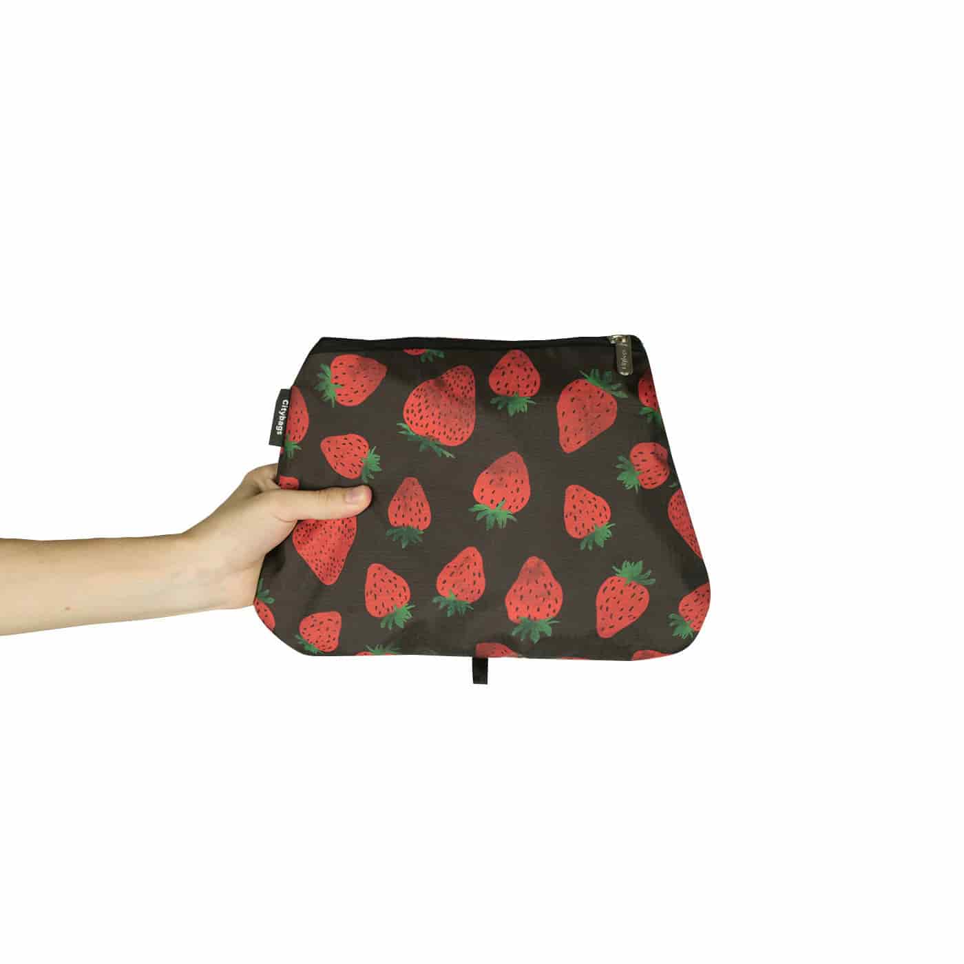 Maleta XL ULTRA Plegable Estampado Fresas Citybags - miniatura 2