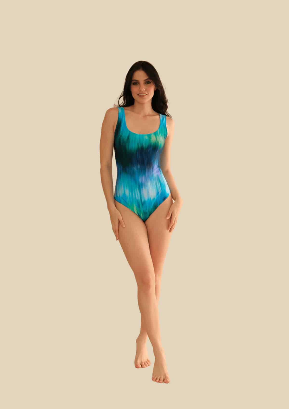 Vestido de baño entero deportivo - miniatura 1