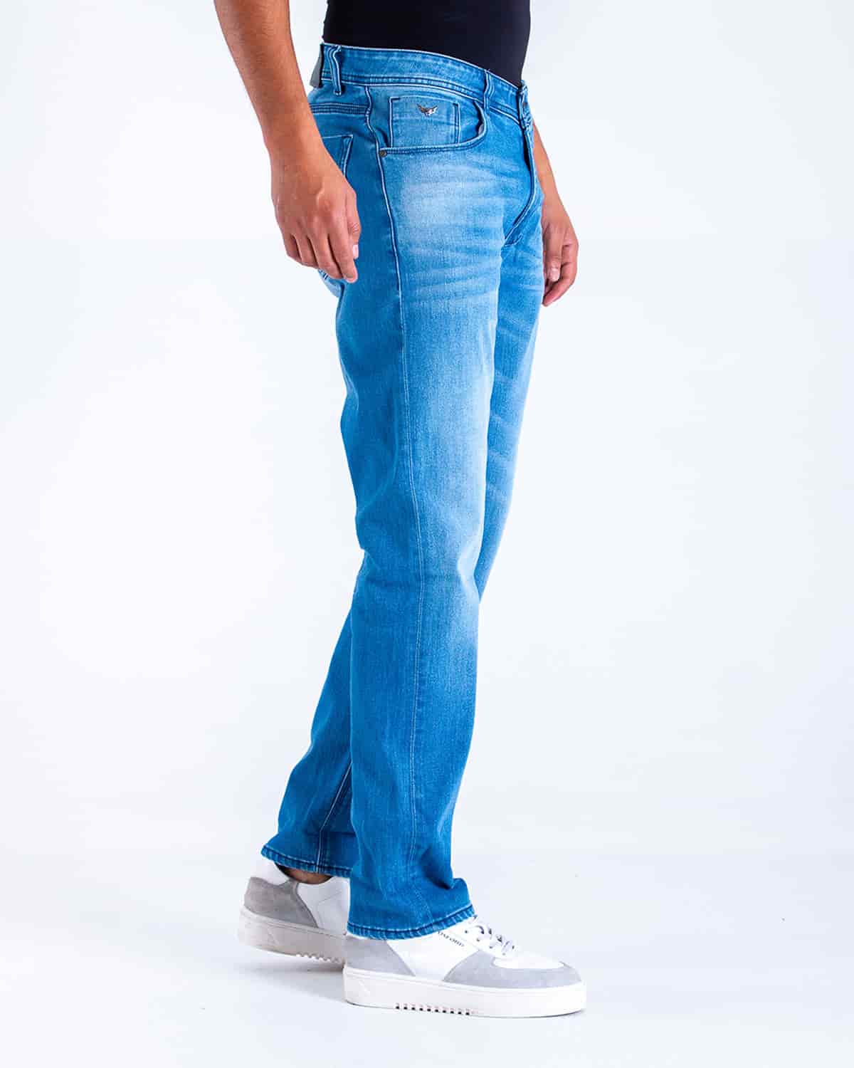 Jean regular tono claro para hombre - miniatura 2