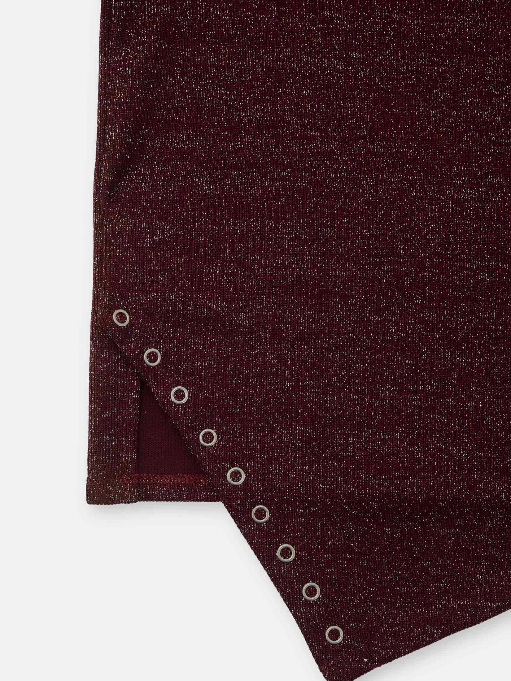 BROOCH SHINY LONG SLEEVE - CRANBERRY - miniatura 5