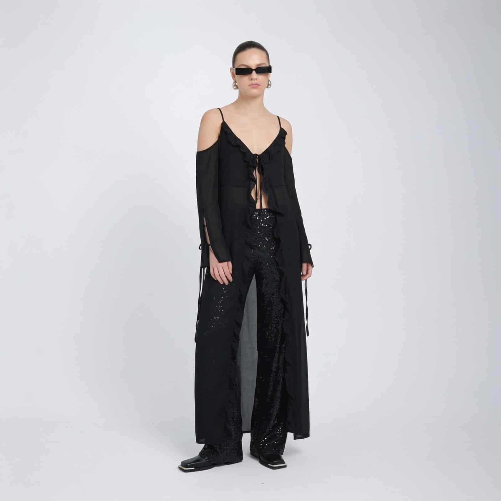CAMISA THAR NEGRA - miniatura 1
