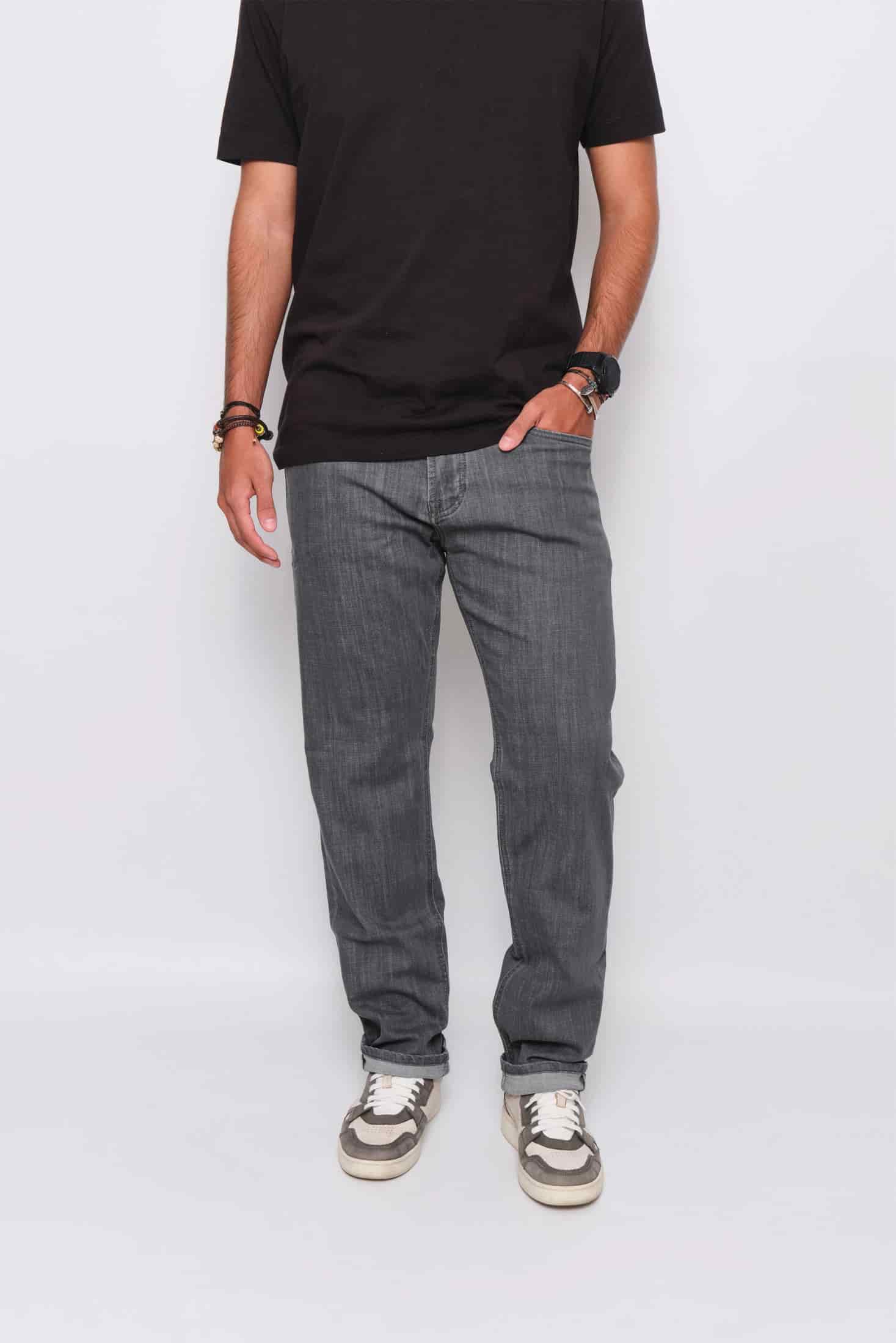 GREY DENIM JEAN - miniatura 1