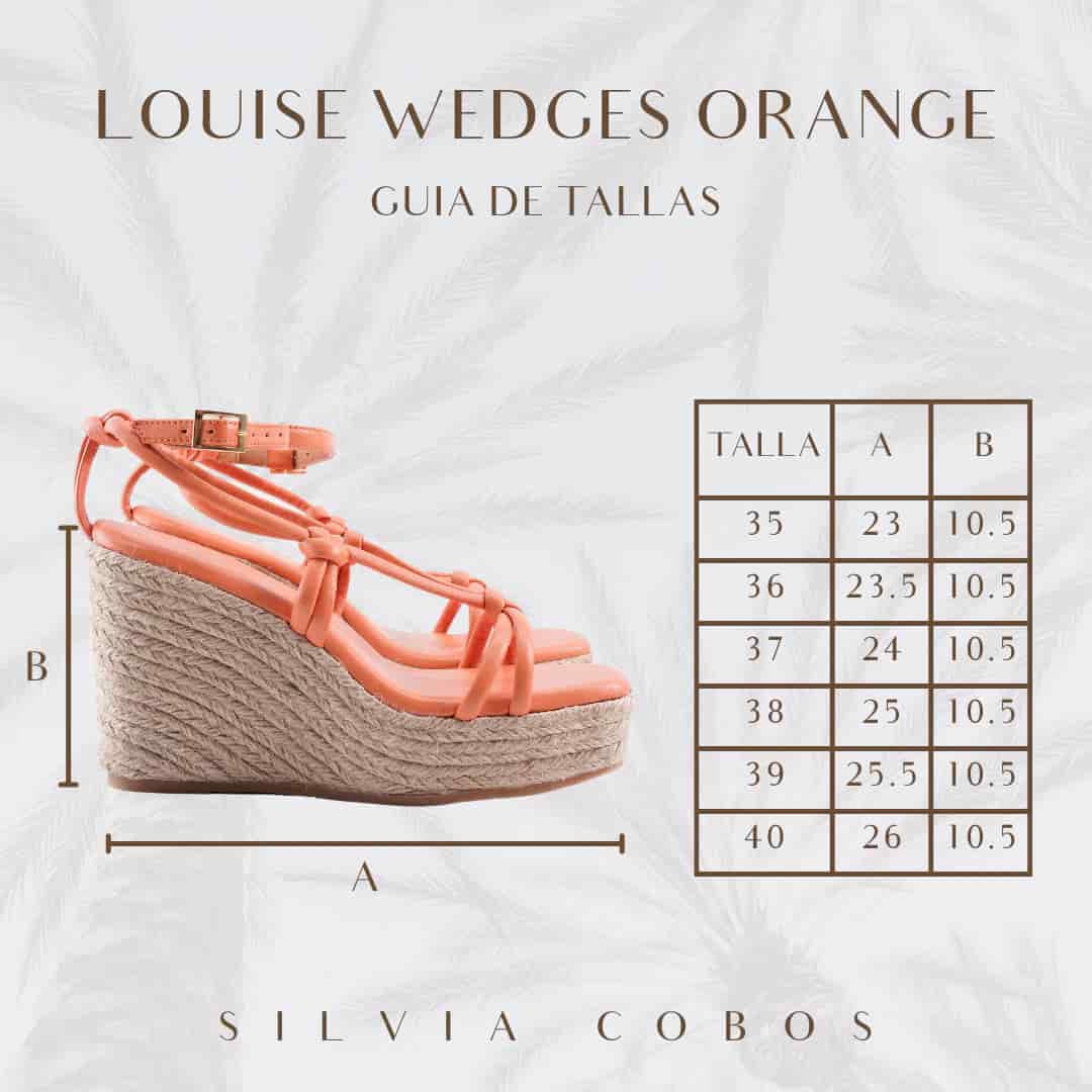 Silvia Cobos Louise Wedges Orange - miniatura 9