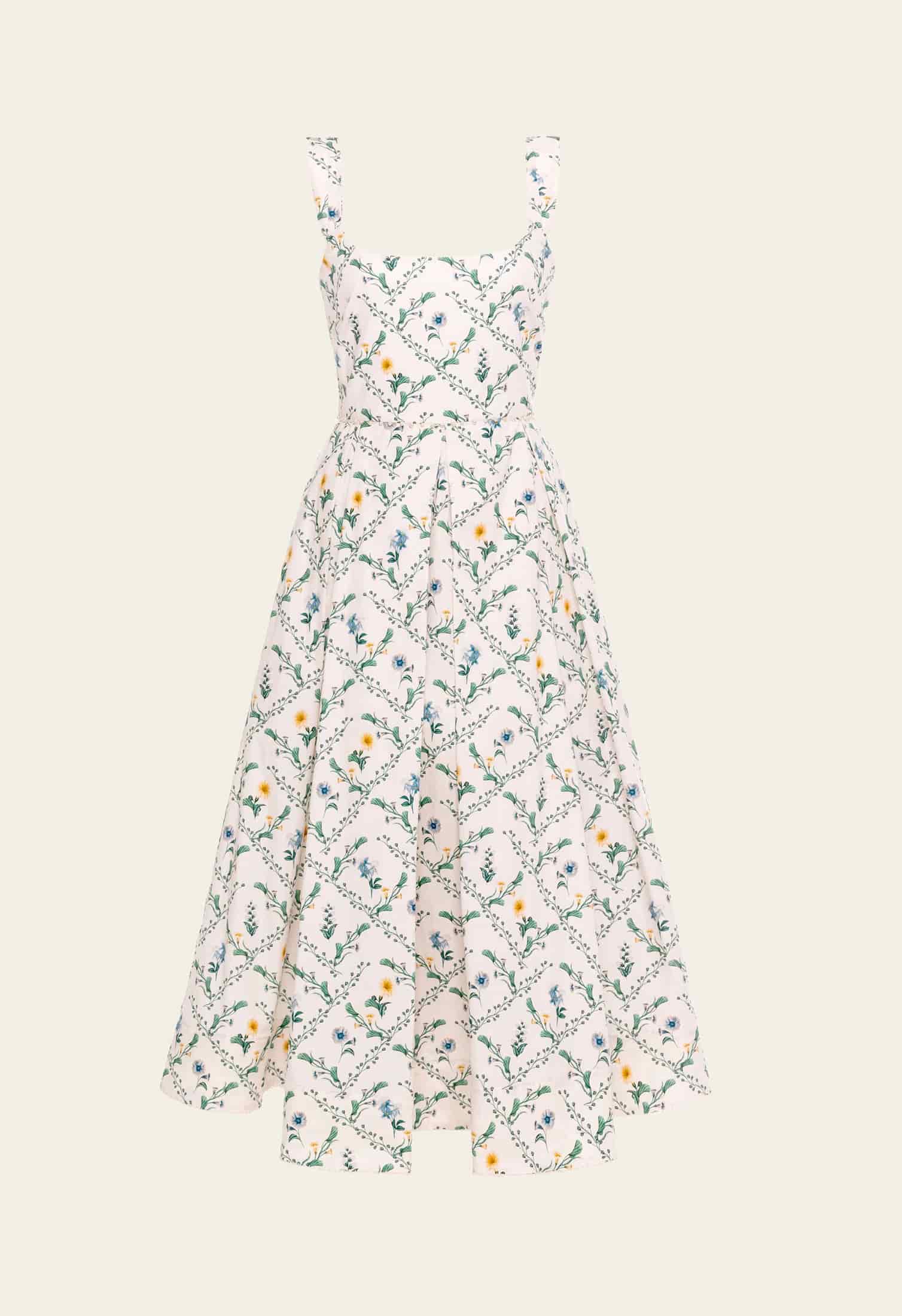 Alcaparra Brisa  Midi Dress - miniatura 1