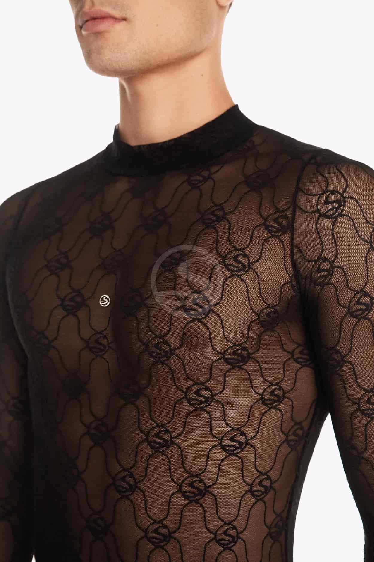 Mesh Linaje Negro Santísimas Men Ref. S-669 - miniatura 3
