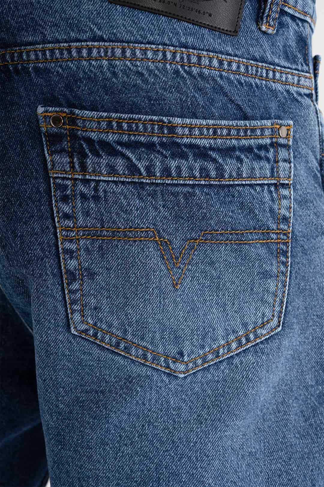 VENENO JEAN TRIPLE WAISTBAND BLUE - miniatura 16
