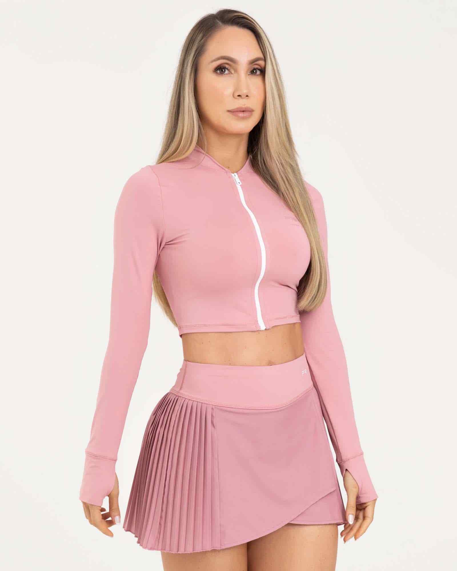 Chaqueta cropped LA rosa classy FIBER - miniatura 1