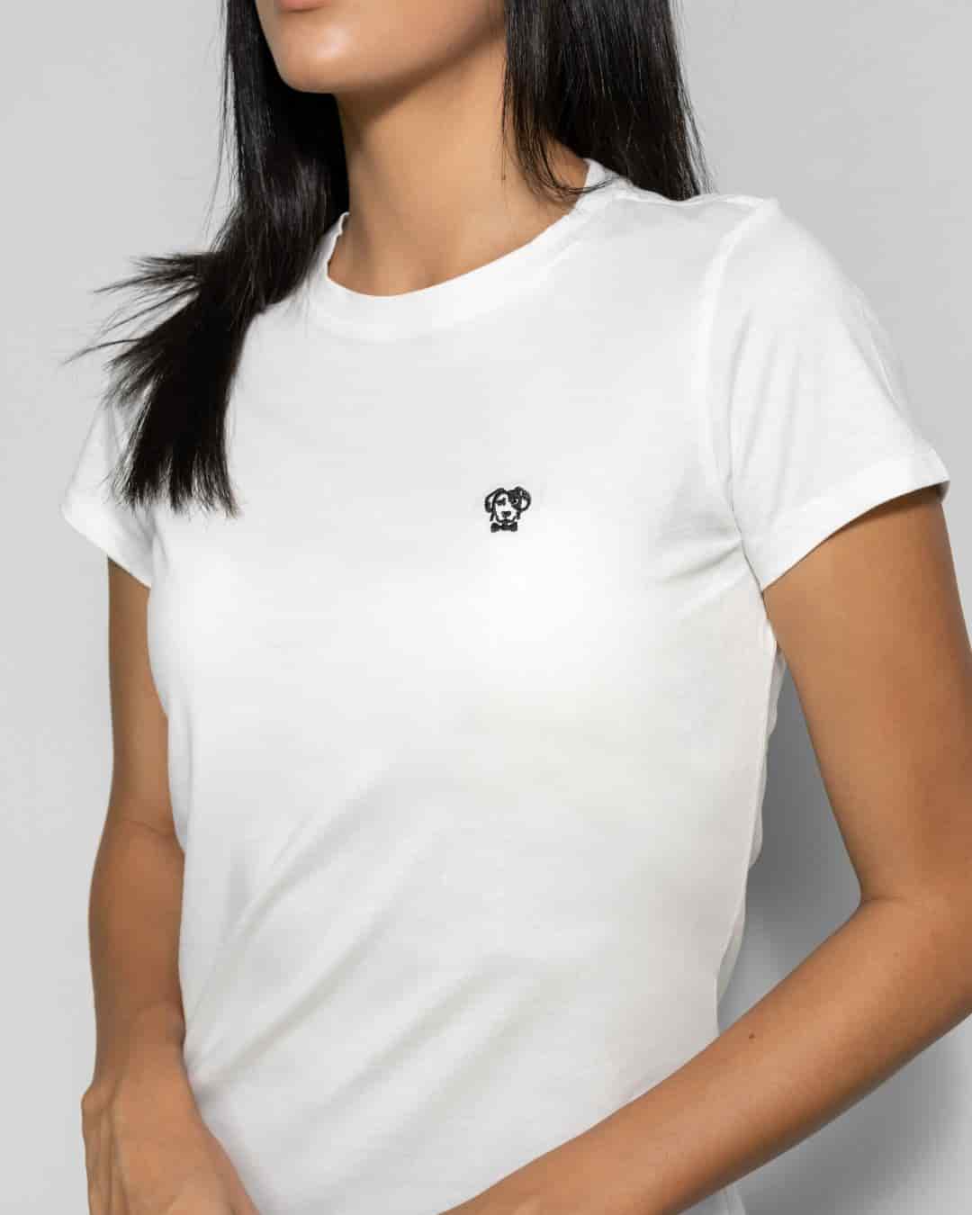 Camiseta Antimanchas de Mujer Blanca - miniatura 3