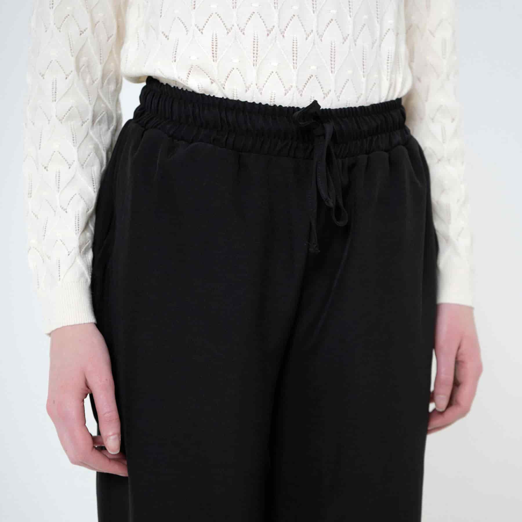 Pantalón básico bota recta cintura elástica - miniatura 6