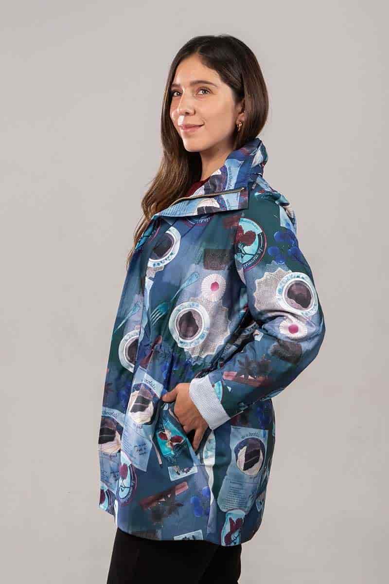 Parka Trench Tinto De Medianoche - miniatura 2