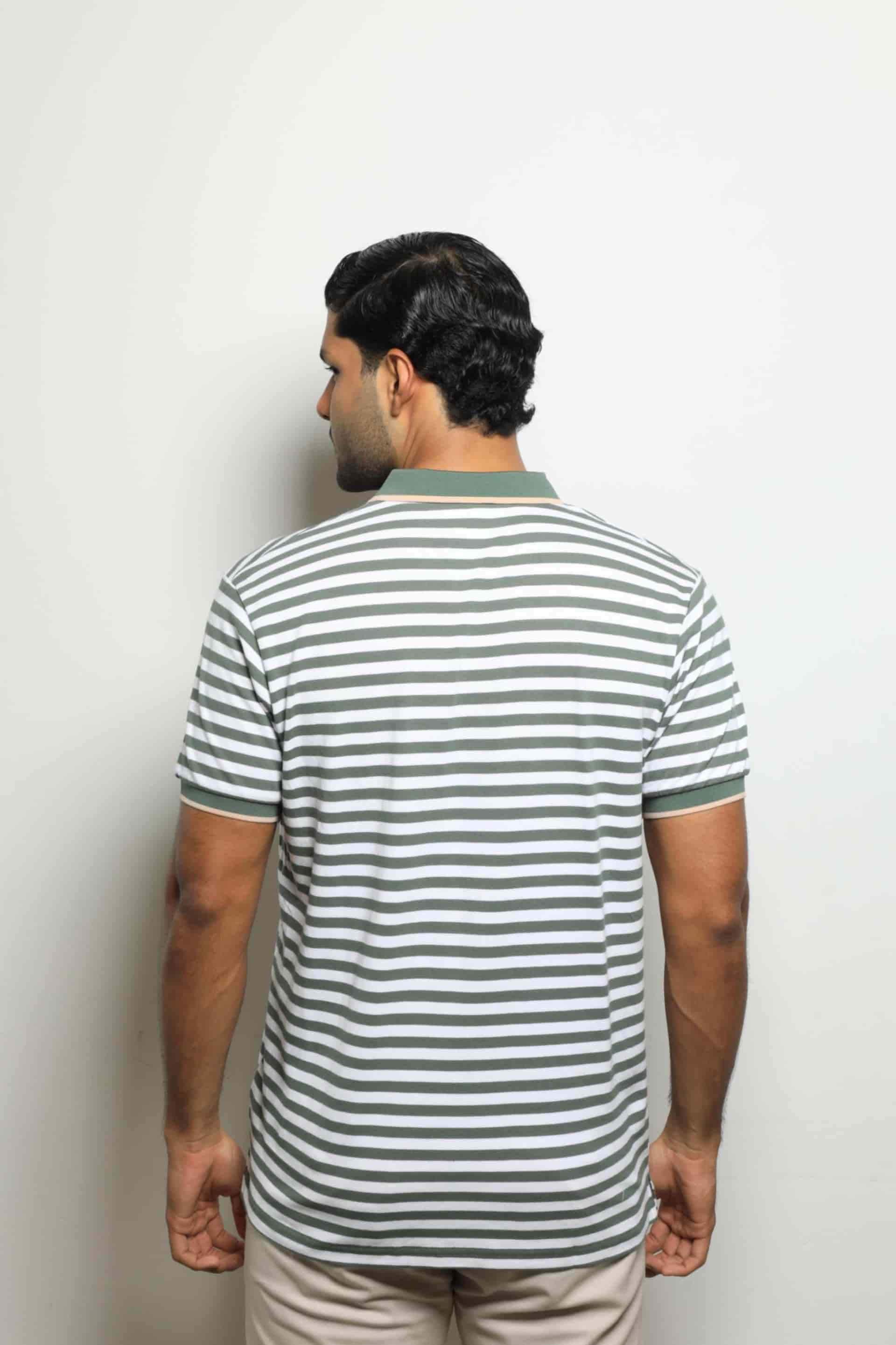 Polo Fashion Rayas Verde - miniatura 6