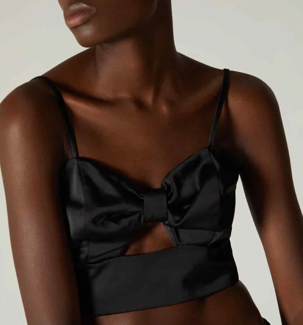 Blusa crop tiras - miniatura 3