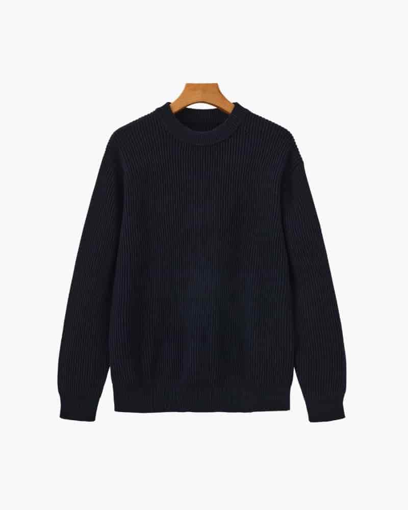 Rib Knit Crewneck - miniatura 1