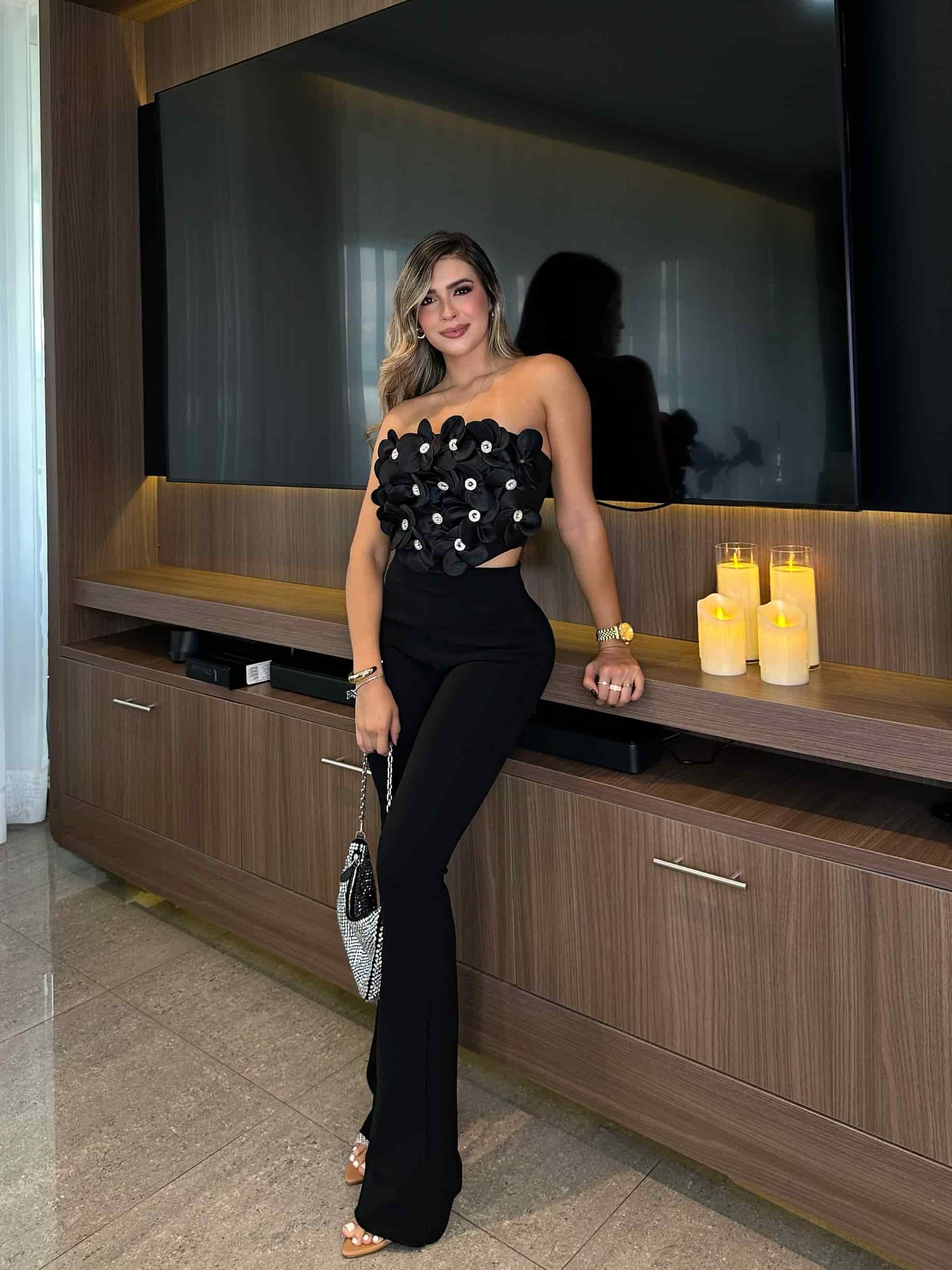 TOP ASTRID NEGRO - miniatura 3