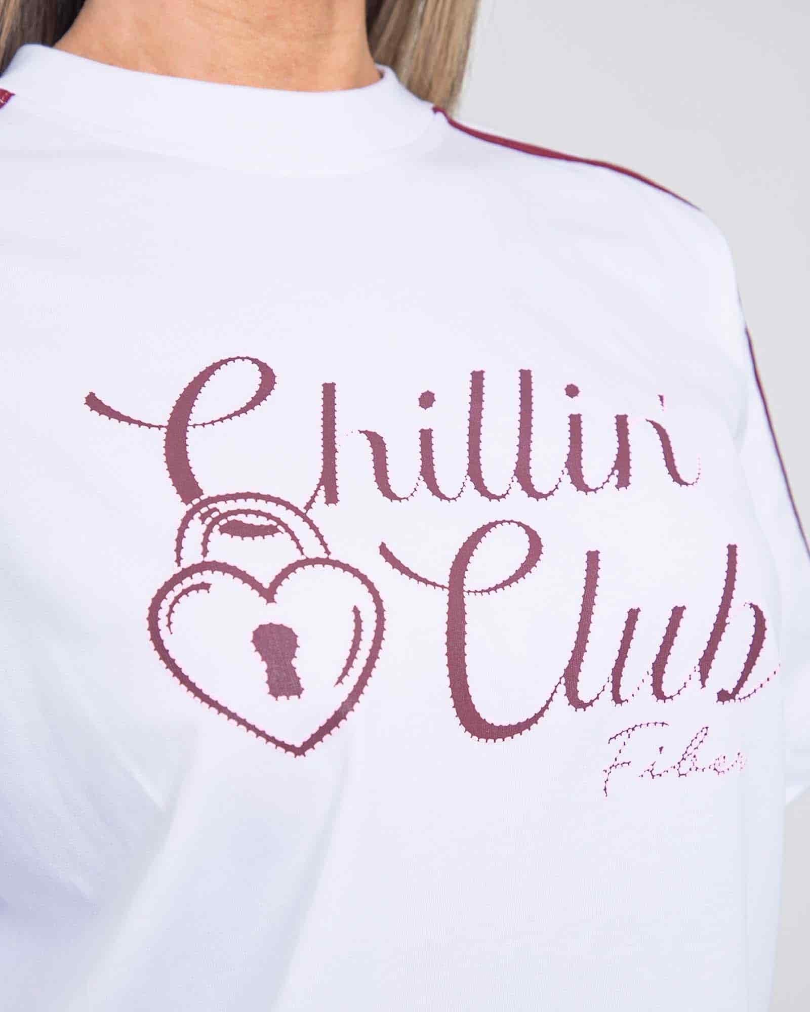 Camiseta oversize chillin blanco lumen FIBER - miniatura 6