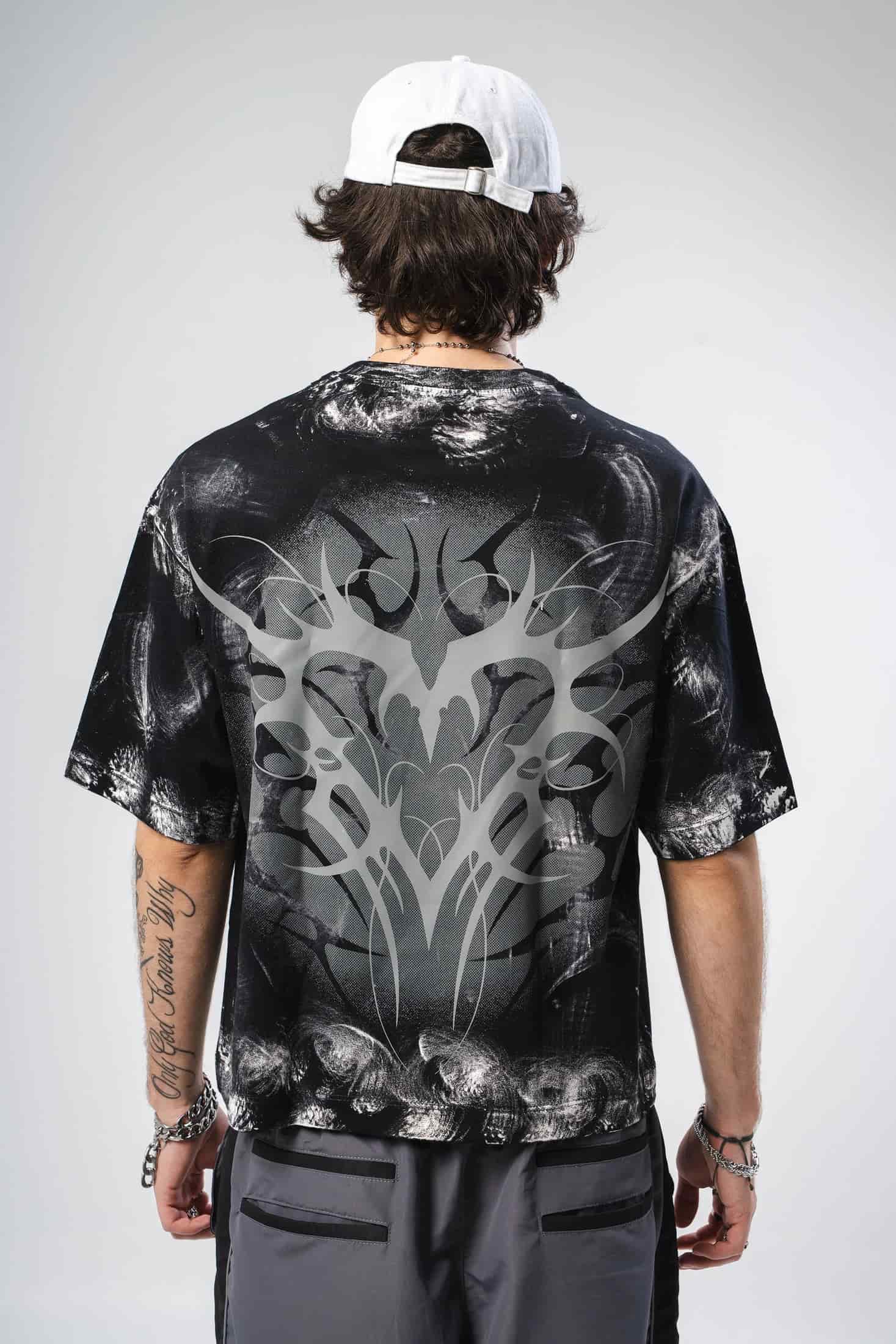 Camiseta Distressed Tribal Heart - miniatura 6
