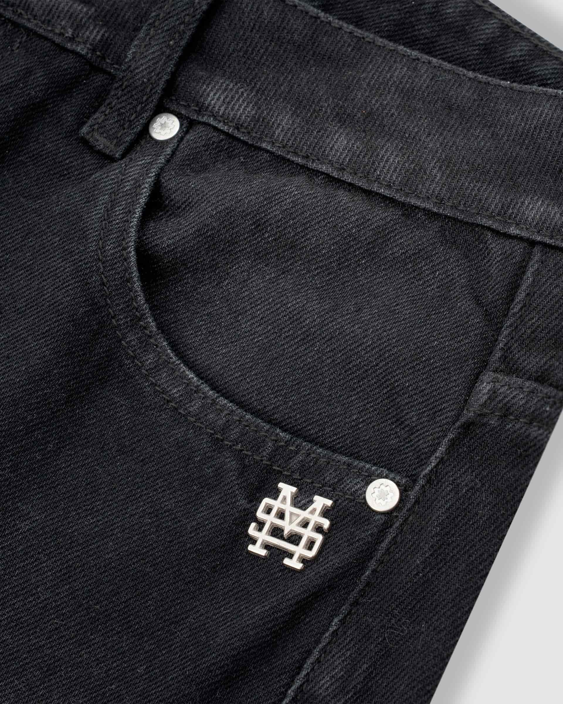 Flared Pants - Negro Desgastado - miniatura 3