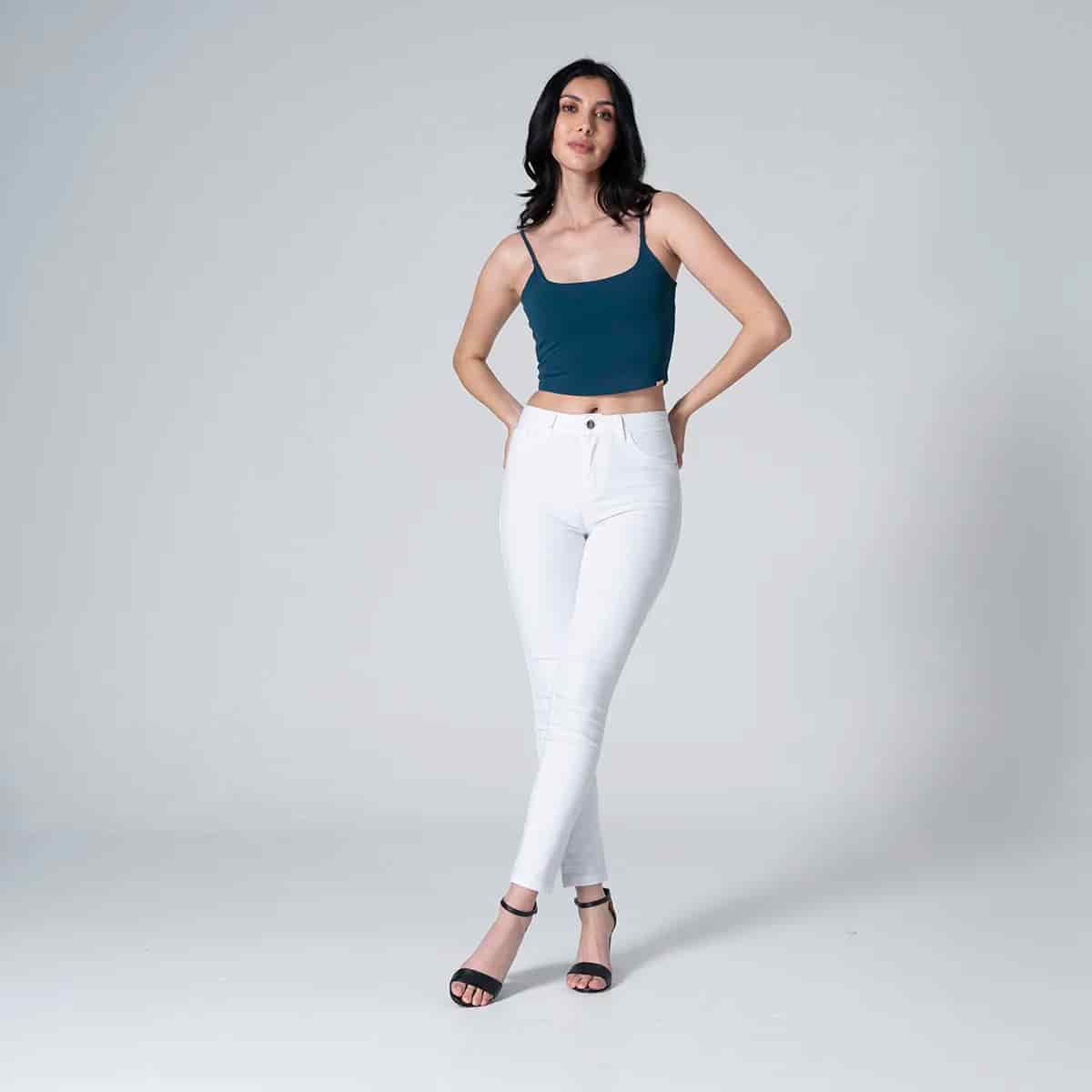 Blusa Crop Top Slim Tex - miniatura 2