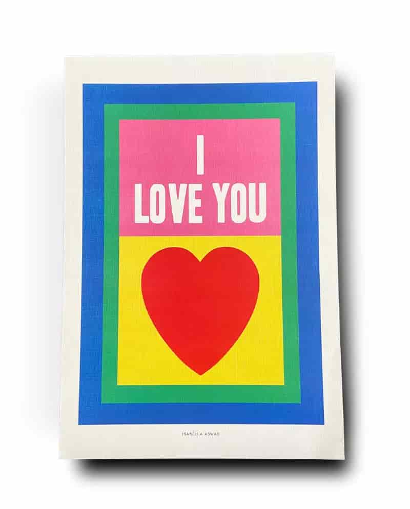 Poster “I love you” - miniatura 3