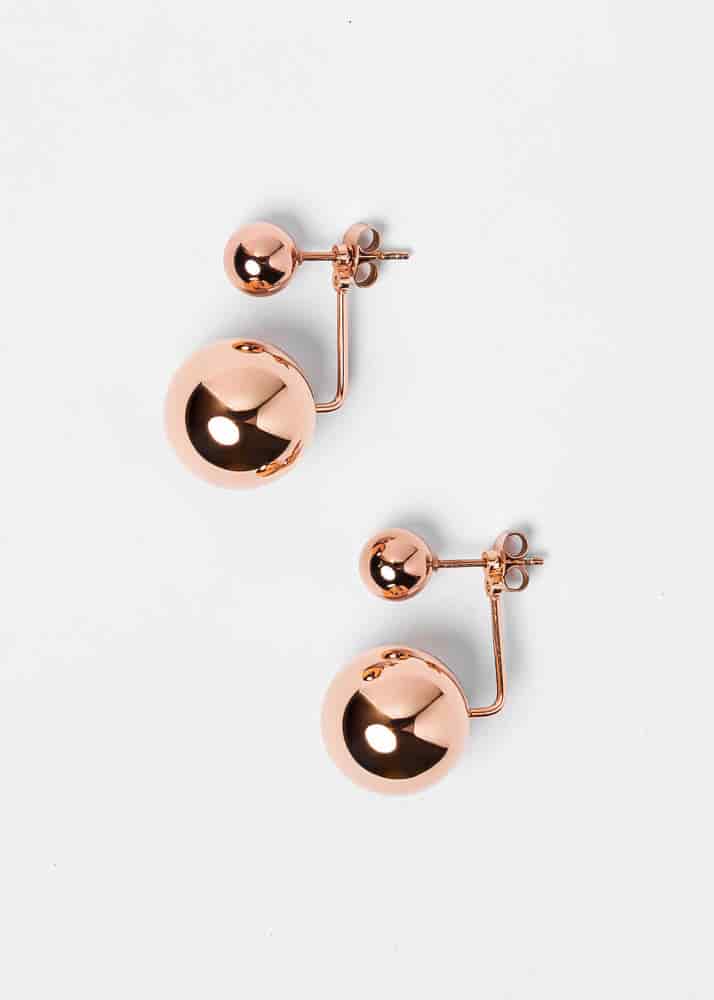 Aretes Maxi Saka Rosado - miniatura 6