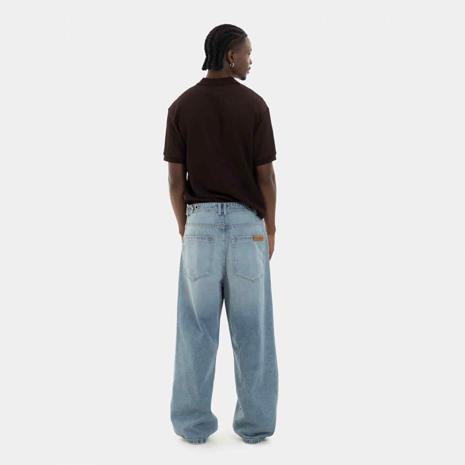 Oversized Flow Denim Ligth Blue - miniatura 4