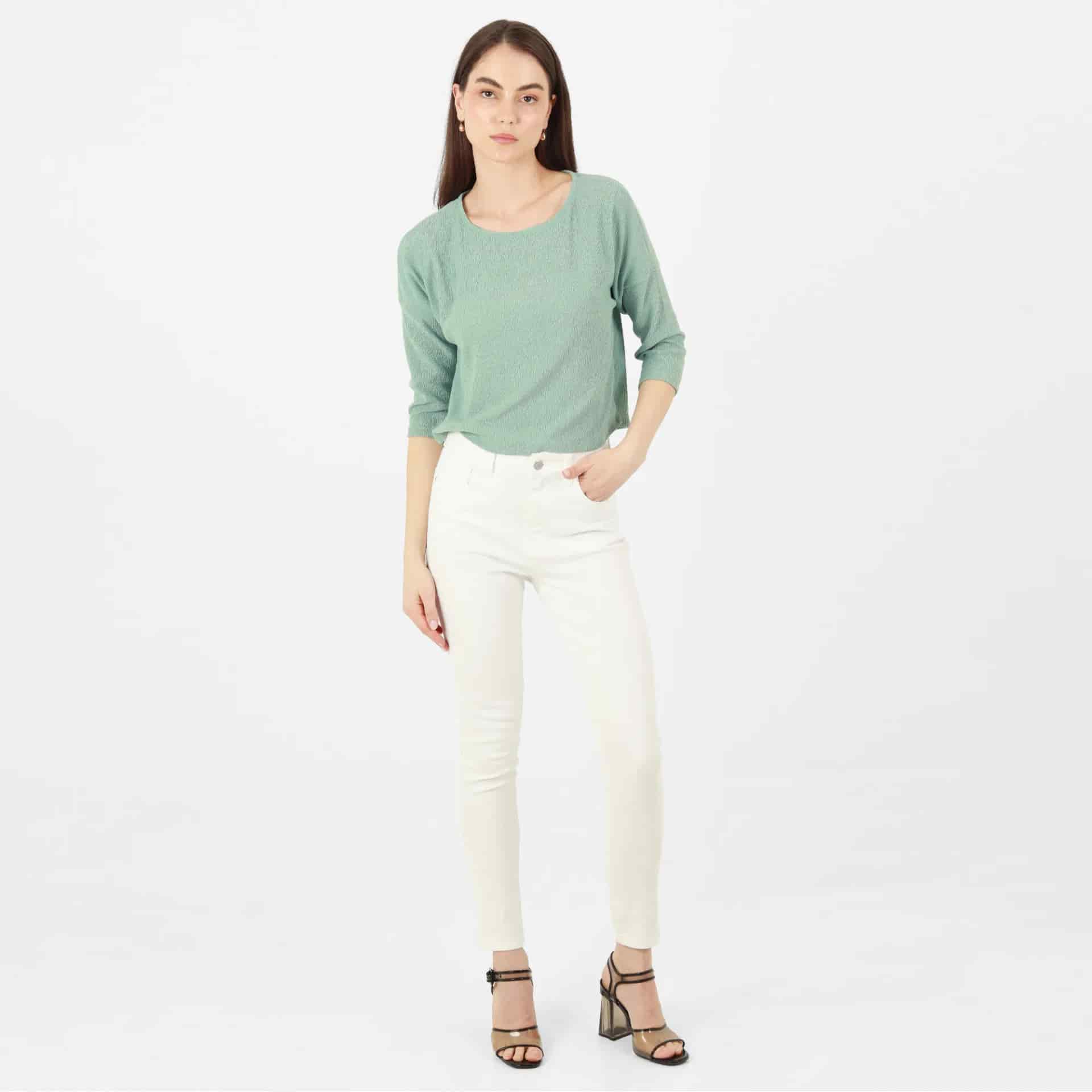 Jean Ilussion Tiro Medio Bota Skinny - miniatura 1