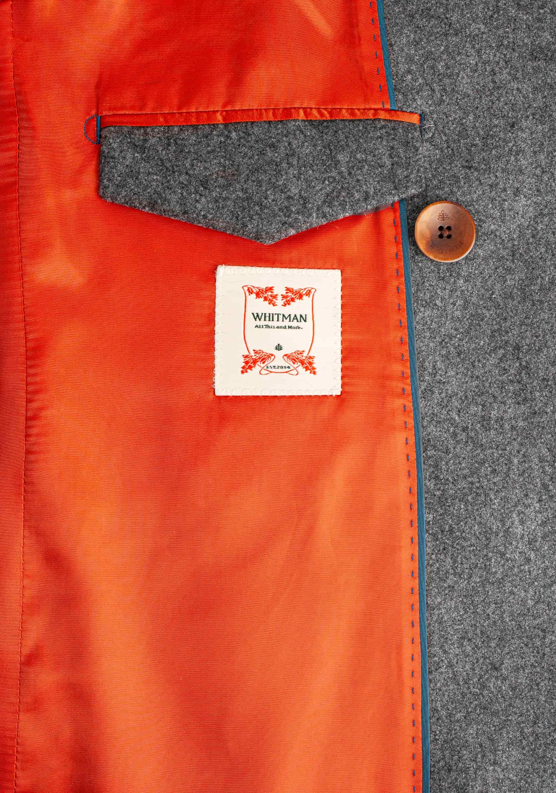 Abrigo H Nvo Vila Gris Med - miniatura 4
