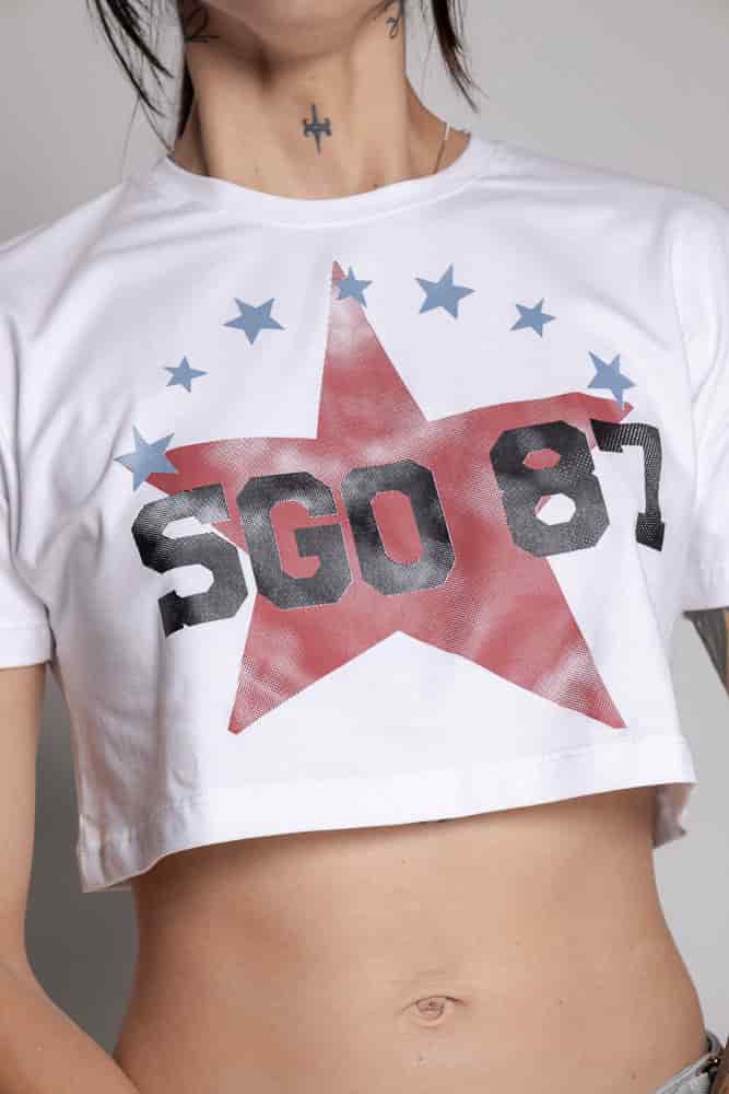Crop-Top Courage Estrella-Blanco - miniatura 8
